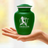 Baseball Sharing Urn - Shamrock Green