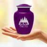 Travel Trailer Camper Sharing Urn - Purple Luster