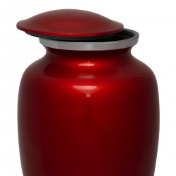 Ruby Red Cremation Urn