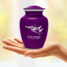 Fighter Jet Plane Sharing Urn - Purple Luster