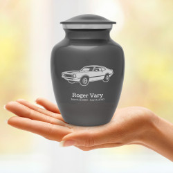 Muscle Car II Sharing Urn - Gunmetal Gray