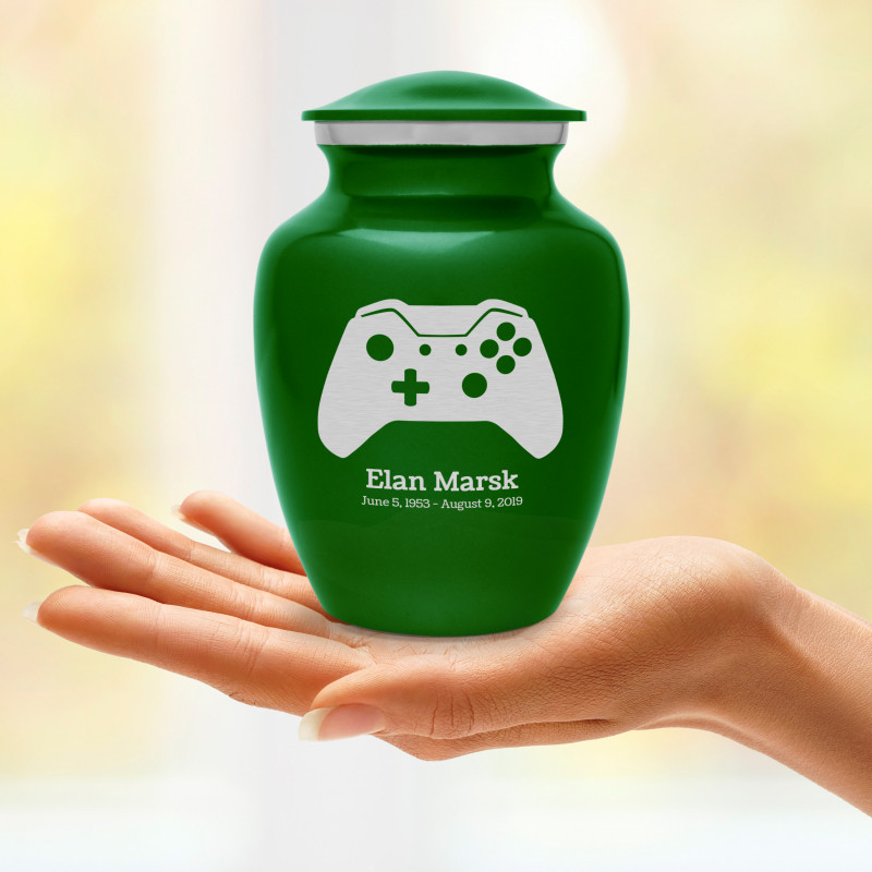 Wireless Controller Sharing Urn - Shamrock Green