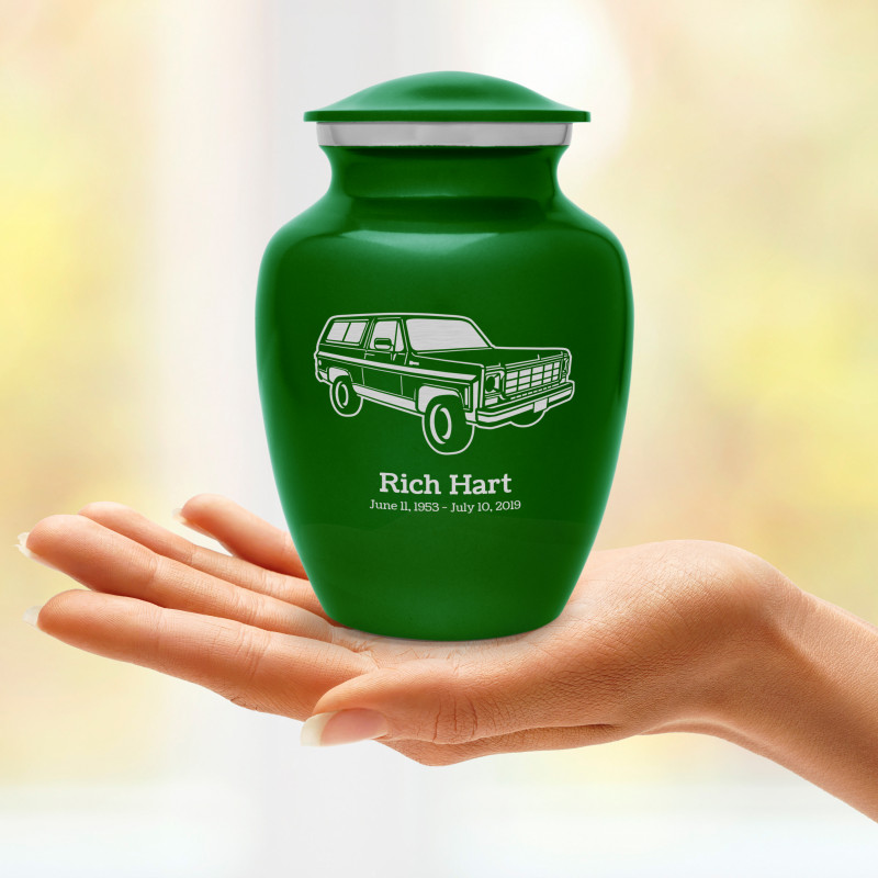SUV Sharing Urn - Shamrock Green