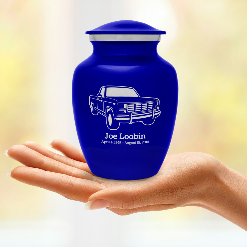 Truck IV Sharing Urn - Midnight Blue