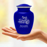 Motorcycle II Sharing Urn - Midnight Blue