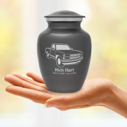 Truck V Sharing Urn - Gunmetal Gray