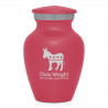 Democratic Donkey Keepsake Urn - Rose Pink