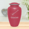 Electric Guitar Cremation Urn - Rose Pink