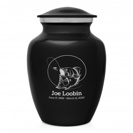 Lure Hit Sharing Urn - Jet Black