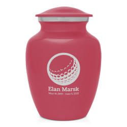 Golf Ball Sharing Urn - Rose Pink