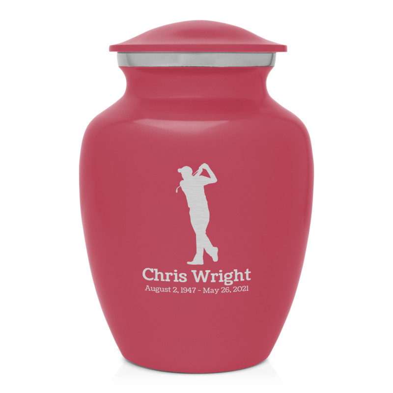 Golf Sharing Urn - Rose Pink
