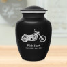 Motorcycle Sharing Urn - Jet Black