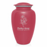 Rose Cremation Urn - Rose Pink