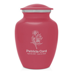 Rose Sharing Urn - Rose Pink