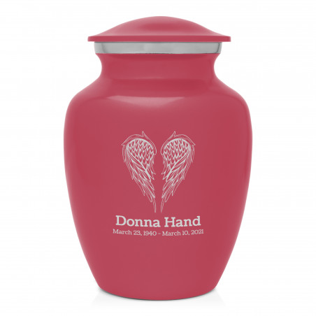 Angel Wings Sharing Urn - Rose Pink
