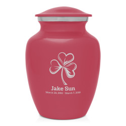 Shamrock Sharing Urn - Rose Pink
