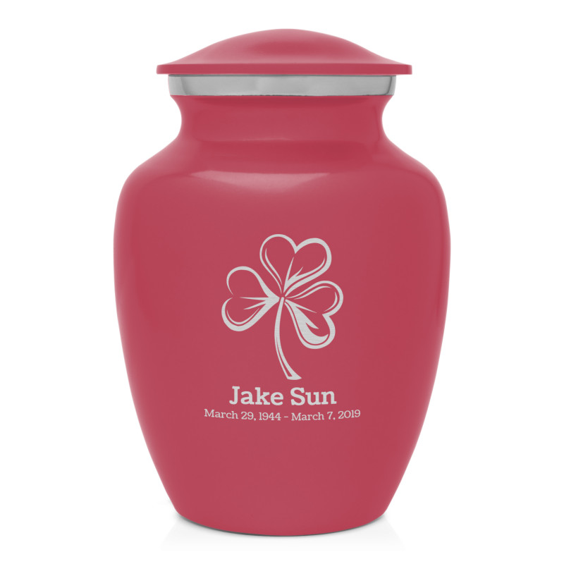 Shamrock Sharing Urn - Rose Pink