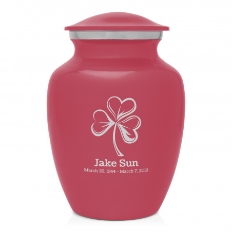 Shamrock Sharing Urn - Rose Pink