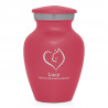 Keepsake Loving Cat Pet Cremation Urn - Rose Pink
