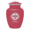 Small Shih Tzu Pet Cremation Urn - Rose Pink
