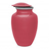Large Husky Pet Cremation Urn - Rose Pink