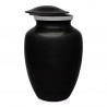 Large English Mastiff Pet Cremation Urn - Jet Black