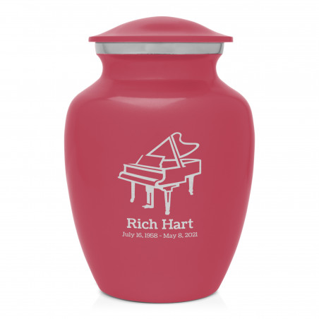 Piano Sharing Urn - Rose Pink