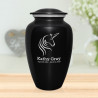 Unicorn Cremation Urn - Jet Black
