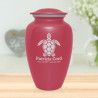 Sea Turtle Cremation Urn - Rose Pink