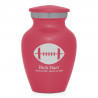Football Keepsake Urn - Rose Pink