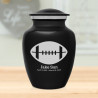 Football Sharing Urn - Jet Black