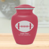 Football Sharing Urn - Rose Pink