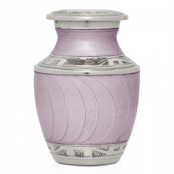 Music Note Keepsake Urn - Regal Purple