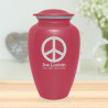 Peace Cremation Urn - Rose Pink