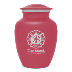 Firefighter Sharing Urn - Rose Pink