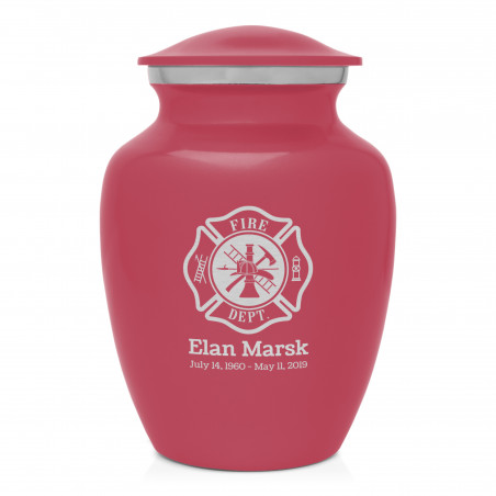 Firefighter Sharing Urn - Rose Pink