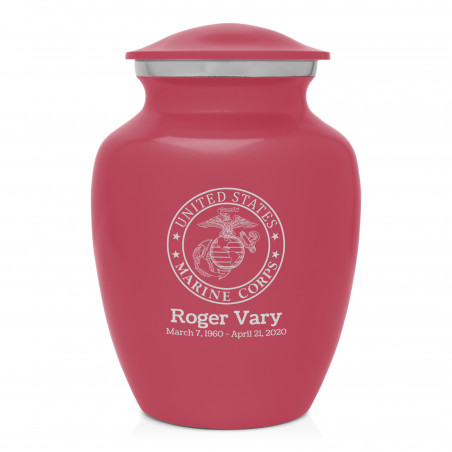 Marines Sharing Urn - Rose Pink