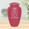 Marines Cremation Urn - Rose Pink