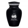Beer Keepsake Urn - Jet Black