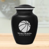Basketball Sharing Urn - Jet Black
