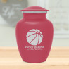 Basketball Sharing Urn - Rose Pink
