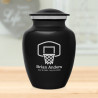 Basketball Hoop Sharing Urn - Jet Black