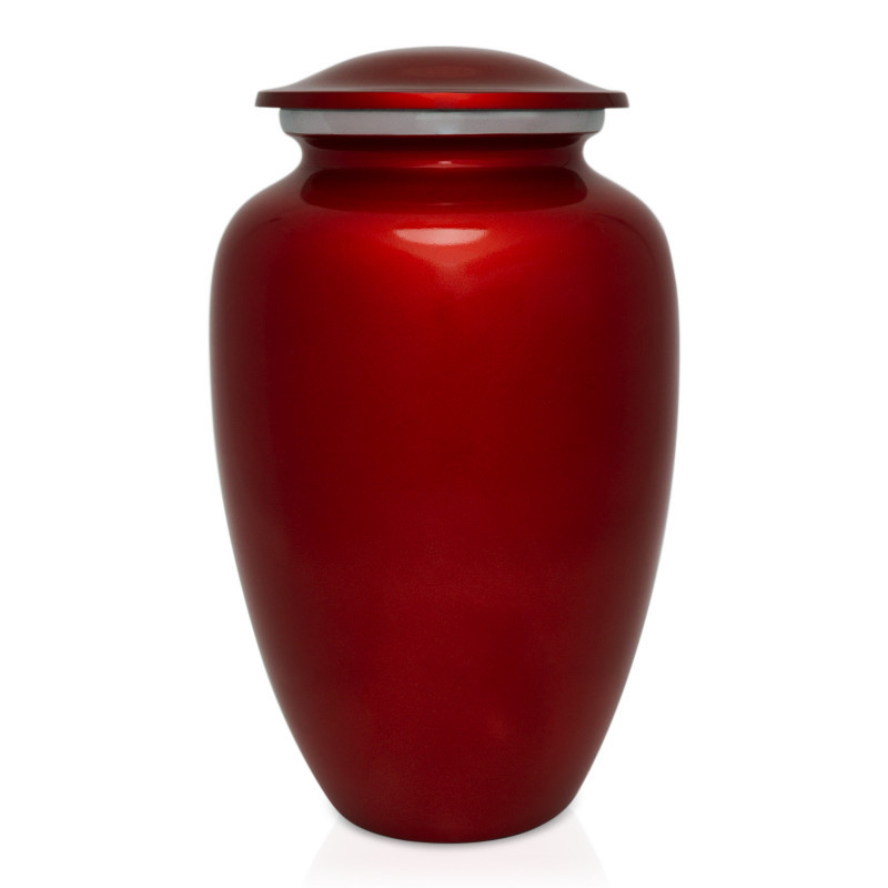 Eagle Cremation Urn - Ruby Red