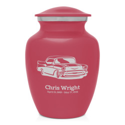 Classic Car Sharing Urn - Rose Pink