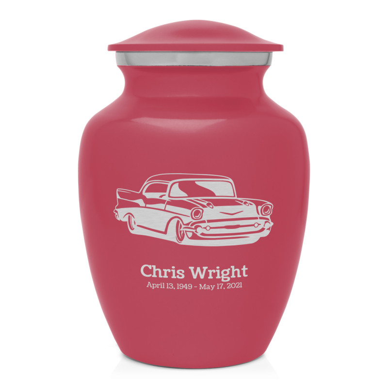 Classic Car Sharing Urn - Rose Pink