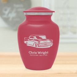 Classic Car Sharing Urn - Rose Pink