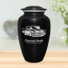 Classic Car Cremation Urn - Jet Black