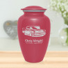 Classic Car Cremation Urn - Rose Pink