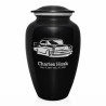 Classic Car Cremation Urn - Jet Black