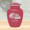 Semi Truck Sharing Urn - Rose Pink